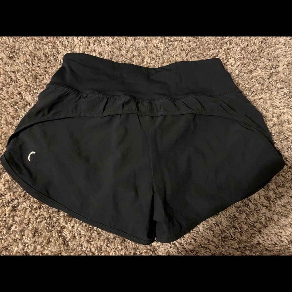 Zyia Black Trainer Shorts - Size Small